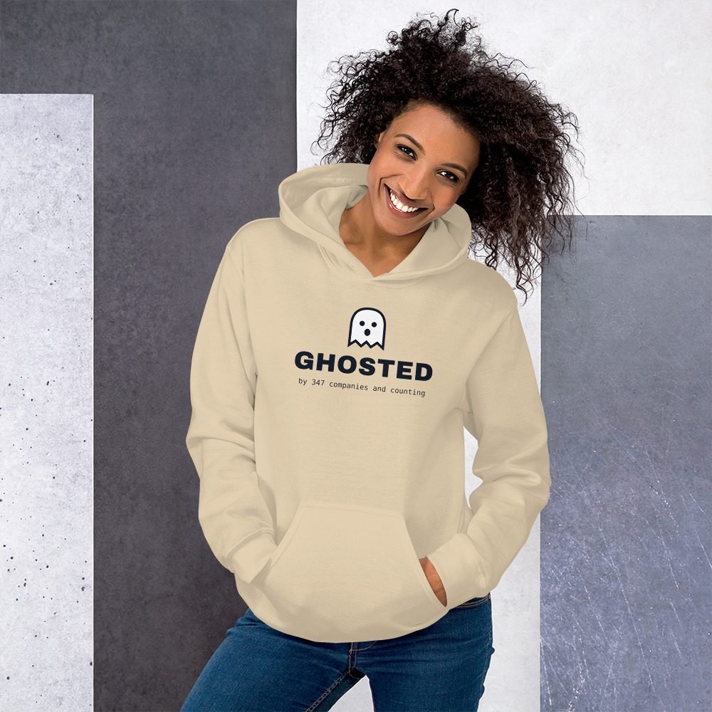 Professionally Ghosted Hoodie in Sand
